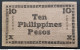BANKNOTE PHILIPPINES 1944 Emergency Issue Negros Emergency Currency Board PRINTAGE 800,000 CIRCULATED - Filippine