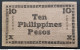 BANKNOTE PHILIPPINES 1944 Emergency Issue Negros Emergency Currency Board PRINTAGE 800,000 CIRCULATED - Philippines