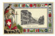 32196 - Helvetia Et Armoiries Cantons Suisses Rolle Grand-Rue - Rolle