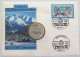 GERMANY BRD MEDAL 1987 OBERSDORF NUMISBRIEF STATIONERY #bs18 0209 - Andere & Zonder Classificatie