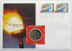 NETHERLANDS ECU 1996 ATLANTA NUMISBRIEF STATIONERY #bs18 0191 - Jahressets & Polierte Platten