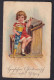 Greeting Card For First Day Of School / Postcard Not Circulated With Text On The Back, 2 Scan - Einschulung