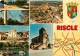 32 - Riscle Sur L'Adour - Multivues - Blasons - Automobiles - Flamme Postale De Riscle Sur L'Adour - CPM - Voir Scans Re - Riscle