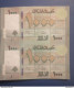 Liban Lebanon 2 Billets 1000 Livres UNCUT RARE 2016 SPECIAL ISSUE AND NUMBER - Yémen