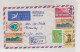 SOUTH AFRICA  BRAAMFONTEIN JOHANNESBURG  1970 Nice Registered Airmail Cover To Austria - Lettres & Documents