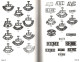 COLLECTING METAL SHOULDER TITLES INSIGNE ARMEE BRITANNIQUE 1914 1939 - Grande-Bretagne