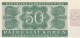 Czechoslovakia 50 Korun, P-71  1950  UNC Specimen - Czechoslovakia