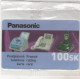 Panasonic, Remote Memory, Prepaid Calling Card, 100 Sk., 500 Pc., GlobalIPhone, Slovakia, Mint, Packed - Slovaquie