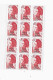 Bloc De 35 Timbres Neufs  + 1 Bloc De 40 + Bande De 12 : 0,10  Surchargé ST PIERRE ET MIQUELON - Unused Stamps