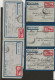 INDOCHINE -LOT DE 13 LETTRES AFFRANCHIIES POSTE AERIENNE N° 8  - ANNEES 1935 A 1937 - Storia Postale