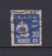 NORVEGE 1928 TIMBRE N°131 OBLITERE HENRIK IBSEN - Gebruikt