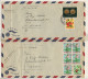 R769  /  6 Lettres Congo-Belge De Kabimba-Albertville Pour La Suisse - Unused Stamps