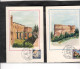 TEM20197  -  FDC MAX.CARD  CASTELLI D'ITALIA ( AVIO, L'AQUILA, REGGIO CALABRIA, ) - Schlösser U. Burgen