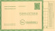 ALLEMAGNE RFA BUND 1953 - Entier / Ganzsache * - FP 4 Funklotterie - 10 (65 Pf) Posthorn Grün - Postkarten - Ungebraucht