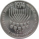 LaZooRo: Germany 5 Mark 1974 F PROOF 25 Years - Silver - Conmemorativas