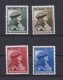 NORVEGE 1946 TIMBRE N°280/83 NEUF** PRINCE OLAF - Unused Stamps