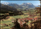 Reit Im Winkl Panorama-Ansichn Blick Vom Walmberg Mit Kaisergebirge 1980 - Reit Im Winkl