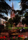 Ansichtskarte Bad Honnef Kirche, Park, Brunnen 1988 - Bad Honnef