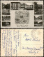 Bad Nenndorf Mehrbildkarte Mit Umgebungskarte U. Stadtteilansichten 1960 - Bad Nenndorf