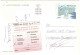 CARTOLINA MONTECARLO PER ITALIA CON ANNULLO TARGHETTA - Covers & Documents