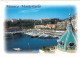 CARTOLINA MONTECARLO PER ITALIA CON ANNULLO TARGHETTA - Covers & Documents