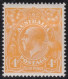 Australia    .   SG    .   22  (2 Scans)       .    1914/20         .   *      .     Mint-hinged - Neufs