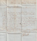 Belgique 1855 Lettre Datée De Ermeton Sur Biert . Affr. N°6 Distribution 28 Mettet Vers Charleroi - 1851-1857 Medaglioni (6/8)