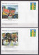 Germany 2002 Sport Athletics Championship Munich 4 Commemorative Covers No. 67-70 - Sonstige & Ohne Zuordnung