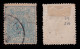 BELGIUM.1866-67.Coat Of Arms.YVERT 22-25.CANCEL. - 1866-1867 Petit Lion (Kleiner Löwe)
