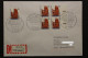 Berlin, MiNr. 874, Waagerechtes Paar + Einzelmarke Auf R-Brief - Storia Postale