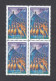 Andorra 2004 - Yvert: 591, 592, 593, 595, 596  - Bloques De 4 -  ** MNH - Nuovi