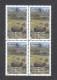Andorra 2004 - Yvert: 591, 592, 593, 595, 596  - Bloques De 4 -  ** MNH - Unused Stamps
