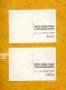 TAAF -  Cartes  TERRE ADELIE - 08/01/1958 Et 15/02/1958 - PA N° 2 Et N° 3 - ( Très Bon Etat ) - - Non Dentellati, Prove E Varietà