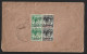 B.M.A. Malaya Stamp On Cover With RARE Cancellation Cover From Kota Bahru To Ndia (c760) - Malaya (British Military Administration)