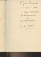 Lucien Mainssieux - Collection "Les Artistes Nouveaux" - Kunstler Charles - 1929 - Libri Con Dedica