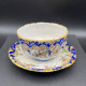 Delcampe - DESVRES Tasse + S/tasse FOURMAINTRAUX Frères 1877  Signé Mod 1495 Faïence Stannifère  #240022 - Desvres (FRA)