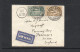 INDIA - 1931 - GARDINER BAZAAR, KARACHI  AIRMAIL COVER TO PEVENSEY, SUSSEX WITH BACKSTAMP - 1911-35 King George V