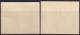 Portugal 1937 Sc 572-3 Mundifil 577-8 Imperf Proof Pair Set MNH** Creased - Proeven & Herdrukken