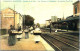 3-4-2024 (4 Y 49) France  (reproduction) Commercy Railway Station And Cake Seller - Madeleine Of Commercy) - Gares - Sans Trains