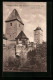 AK Ochsenfurt A. Main, Alte Stadtmauer Mit Pulver- Und Oberem Torturm  - Ochsenfurt