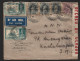India Multiple Stamps On Cover With Censor Cancellation 2nd World War Period. Cover From India To Malaya (c768) - Sonstige & Ohne Zuordnung