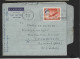 Singapore Airletter From Singapore With Slogan Cancellation Delivery To Singapore Please Use The Postal District Number - Singapur (...-1959)