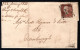 GROOT BRITTANIE VICTORIA PENNY RED 1850 Cover - Covers & Documents