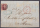 L. Affr. N°8 P39 Càd FLEURUS /6 FEV 1853 Pour MONS (au Dos: Càd Arrivée MONS) - 1851-1857 Medaglioni (6/8)