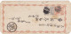 1872 Japan: Letter With 2x Half Sen  - Otros & Sin Clasificación