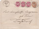 1866: Danzig: Brief Von Preussen Nach Düsseldorf - Lettres & Documents
