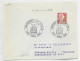 FRANCE MULLER 6FR ROULETTE LETTRE CACHET ILLUSTRE CONFERENCE UNIVERSELLE 16.8.1955 PARIS AU TARIF IMPRIME - 1955-1961 Marianne Van Muller