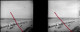 Zeedijk, Strand, Badkarren (13 X 6) Photo Plaque Verre, Glasplaten. Blankenberge - Glass Slides