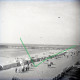 Zeedijk, Badkarren, Strand, Kust, Cote (13 X 6) Photo Plaque Verre, Glasplaten 1925-30. Blankenberge Of Oostende ! - Glass Slides