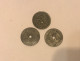 3 Pièces Belgique 10c 1916, 1941 Et 43. - Andere & Zonder Classificatie